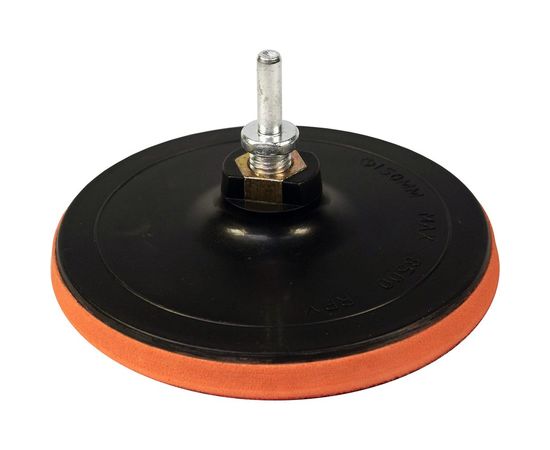 Тарелка опорная, мягкая 125 мм + адаптер Энкор 51541 