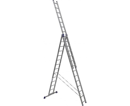 Трехсекционная универсальная алюминиевая лестница Алюмет Серия H3 5314 