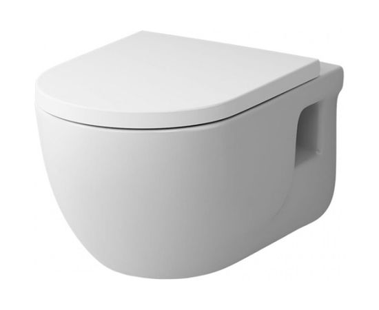 Подвесной унитаз AM.PM Like FlashClean с сиденьем микролифт C801701SC 