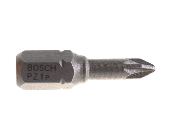 Бита Pz1 3 шт. (25 мм; Extra Hart, хвостовик шестигранный 1/4) Bosch 2607001554 
