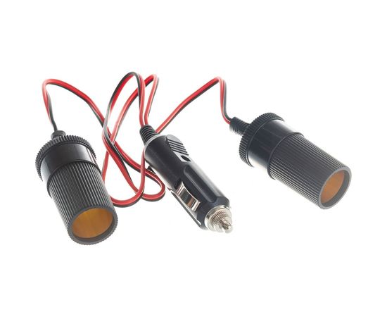 Разветвитель автоприкуривателя 2гн шнур FD-1818 REXANT 16-0222 – изображение 3