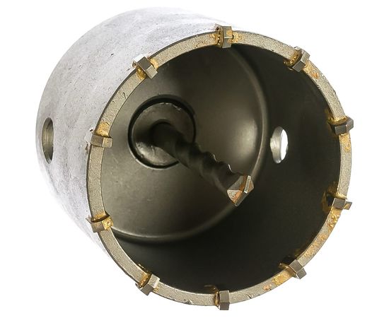 Коронка по бетону в сборе (73х60 мм; М22; SDS-plus) СИБРТЕХ 703317 – изображение 4