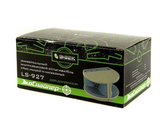 Универсальный стационарный отпугиватель насекомых и грызунов ЭКОСНАЙПЕР LS-927 – изображение 4