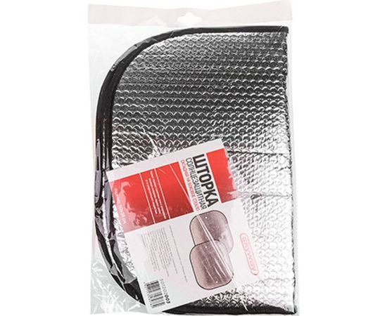 Шторка экран SKYWAY на присосках, фольга, на боковые стекла, 2 штуки S01202003 – изображение 2