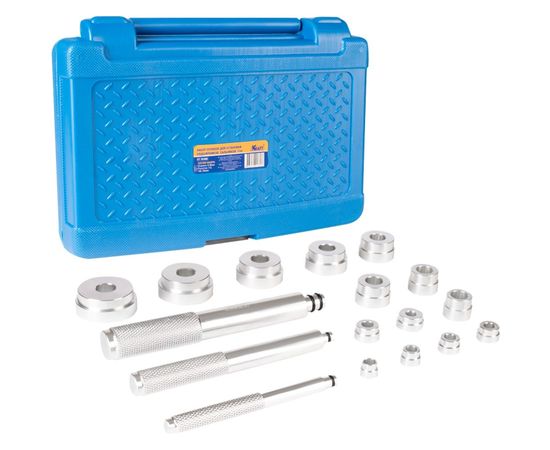 Набор оправок для установки подшипников и сальников KRAFT 17 предметов KT 701066 – изображение 3