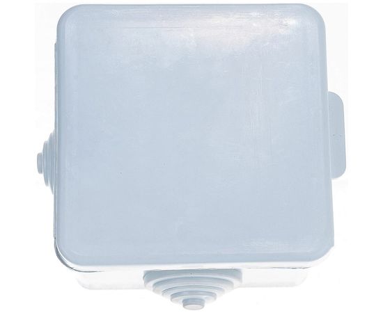 Распаячная коробка ЭРА открытой установки КОР 65х65х50мм с гермовводами 4 вх. IP54 Б0037445 – изображение 3