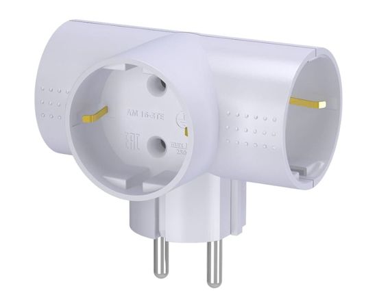 Электрический разветвитель /ФОТОН тройник, Т-обр./ АМ 16-3ТЕ, 16А 22846 – изображение 4