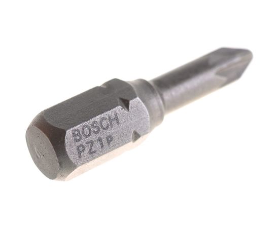 Бита Pz1 3 шт. (25 мм; Extra Hart, хвостовик шестигранный 1/4) Bosch 2607001554 – изображение 4
