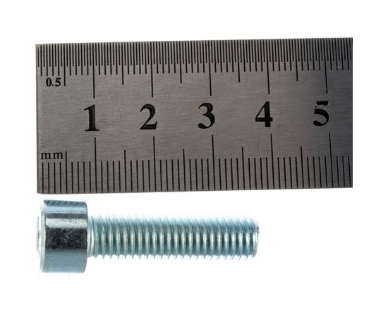 Болт с внутренним шестигранником Стройметиз DIN912 М8х30 8,8 цинк 40 шт. 3100758 – изображение 3