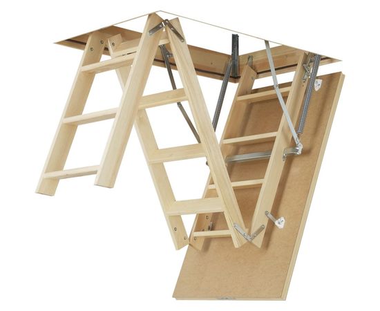 Чердачная лестница FAKRO SMART 60х120 см, высота 280 см 863701 – изображение 7