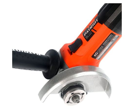 Углошлифовальная машина PATRIOT AG 120M 110301206 – изображение 2
