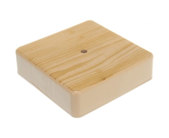 Распаячная коробка ЭРА 100х100х30 без клеммы сосна IP40 Б0031182 – изображение 2