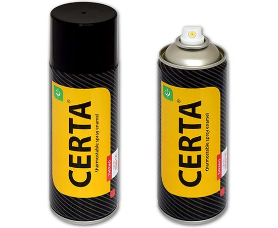 Термостойкая антикоррозионная эмаль CERTA до 700С серебристый RAL 9006 CPR00050 – изображение 2