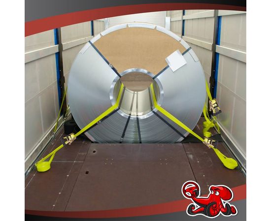 Стяжка для крепления груза DSV 38мм х 4,6м, 2,0 т, 4 шт R88031 – изображение 4