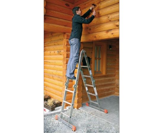 Шарнирная универсальная стремянка-трансформер Krause MONTO MULTIMATIC 120632 – изображение 4