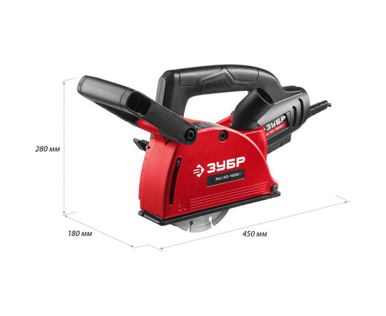 Электрический штроборез ЗУБР МАСТЕР ЗШ-30-1200 Т – изображение 4