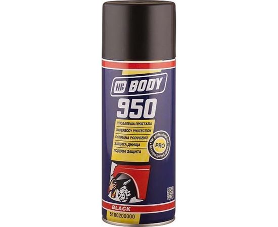 Аэрозольный антикоррозийный состав HB BODY 950 черный, 0.4 л 5100200000 