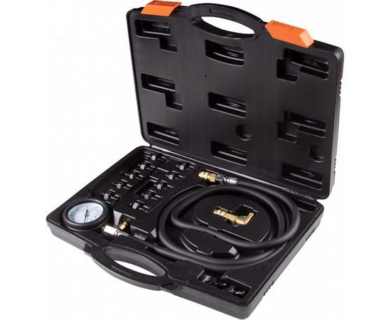 Манометр для измерения давления масла AFFIX, 0-10 бар, комплект адаптеров AF12020010C 