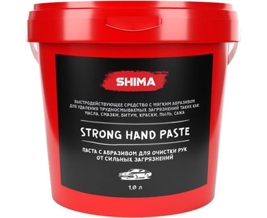 Паста с абразивом для очистки рук SHIMA DETAILER STRONG HAND PASTE 1 л 4603740920469 