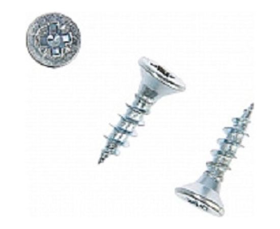 Универсальный саморез Tech-Krep 10х2,5 мм 500 шт оцинкованный, коробка с окном 102155 