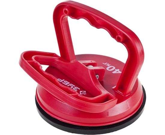 Одинарный пластмассовый подъемник ЗУБР 40 кг на присоске 33724-1 