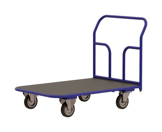 Тележка RUSKLAD платформенная с резиновым покрытием ТПР 1 (500x800) d125мм 