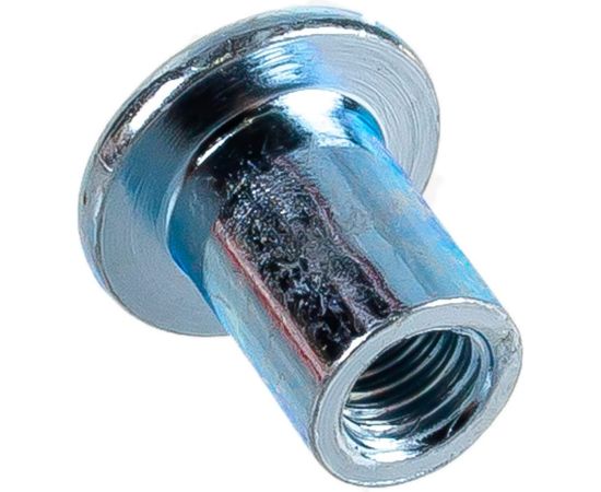 Гайка-втулка Tech-Krep плоская оцинк. М6х12 мм 4 шт 127415 