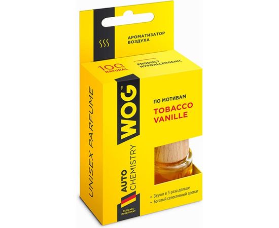 Автомобильный ароматизатор WOG Tom Ford Tobacco Vanille, 8 мл WGC1006 