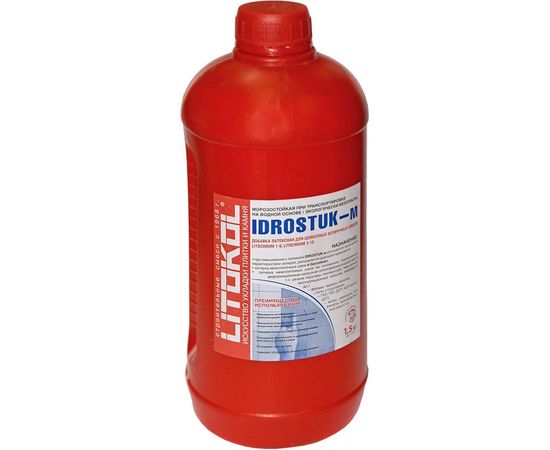 Латексная добавка для затирок LITOKOL IDROSTUK-М 1.5 кг 112020003 