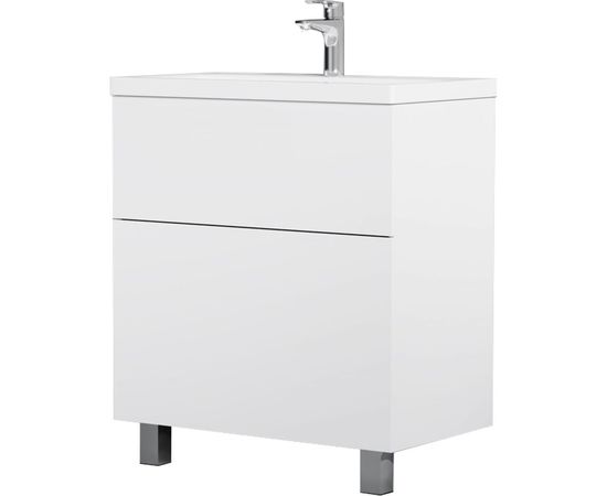 Напольная база под раковину AM.PM Gem 75 см 2 ящика push-to-open M90FSX07522WG32 