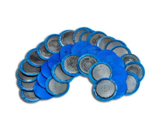 Пластырь для холодной вулканизации, 100шт/упак. БХЗ П-1 