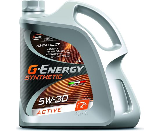 Масло SyntheticActive 5W-30 4л G-Energy 253142405 