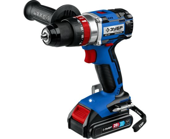 Бесщеточная ударная дрель-шуруповерт ЗУБР Профессионал DBS-201-22 – изображение 8