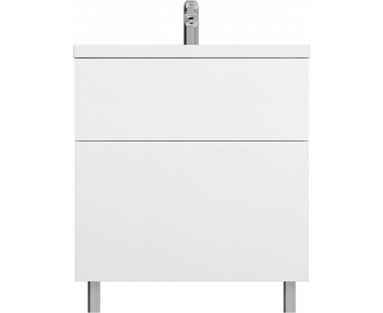 Напольная база под раковину AM.PM Gem 75 см 2 ящика push-to-open M90FSX07522WG32 – изображение 6