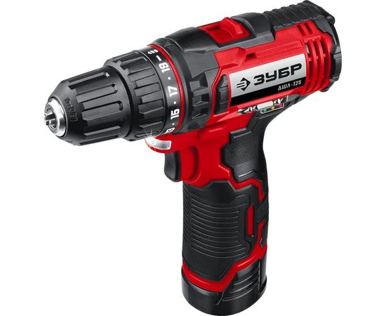 Дрель-шуруповерт ЗУБР ДШЛ-125-22 – изображение 8