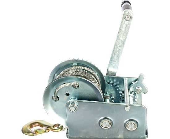 Ручная барабанная лебедка TOR TOR ЛФ-2500 (FD) г/п 1,0 т, длина троса 10 м 11311 – изображение 3