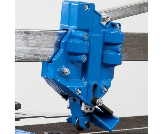 Ручной плиткорез КОБАЛЬТ 800 х 16 мм, монорельс, каретка литая на подшипниках 793-510 – изображение 2