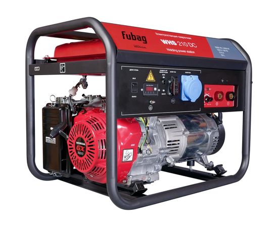 Сварочная бензиновая электростанция 220 В FUBAG WHS 210 DC Honda 838240 – изображение 3