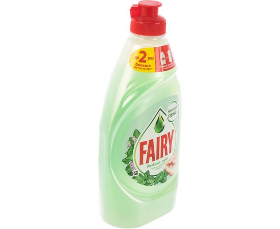 Средство для мытья посуды FAIRY Нежные руки, Чайное дерево и мята, 450 мл 603143 – изображение 3