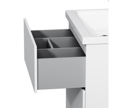 Напольная база под раковину AM.PM Gem 60 см 2 ящика push-to-open M90FSX06022WG32 – изображение 3