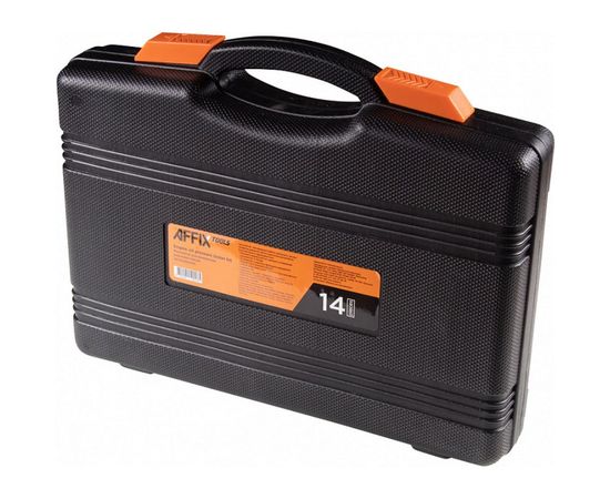 Манометр для измерения давления масла AFFIX, 0-10 бар, комплект адаптеров AF12020010C – изображение 2