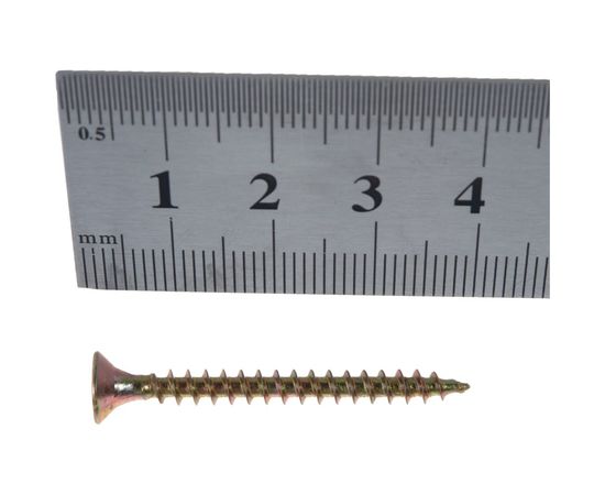 Саморез Tech-Krep ШУж 4,0х40 потайная головка 15 шт, пакет 102493 – изображение 2