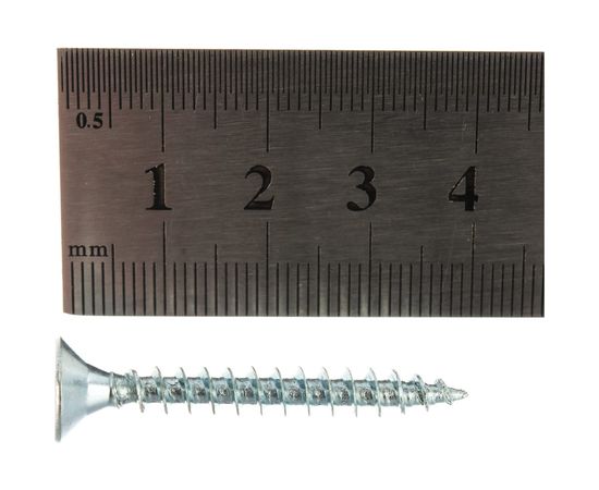 Саморез Tech-Krep ШУц 5,0х40 потайная головка 10 шт, пакет 102447 – изображение 4