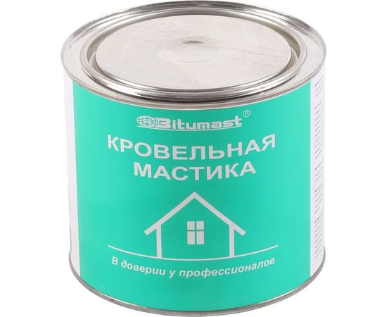 Кровельная мастика, 2 л Bitumast 4607952900042 – изображение 2