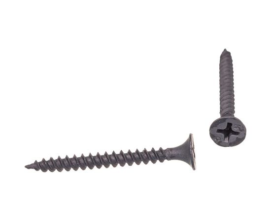 Саморезы гипсокартон-металл 3.5х35, 100шт - пакет Tech-Krep 125478 – изображение 3