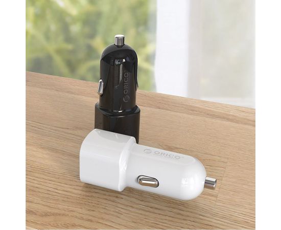 Автомобильное зарядное устройство ORICO UCL-2U черный UCL-2U-BK – изображение 2