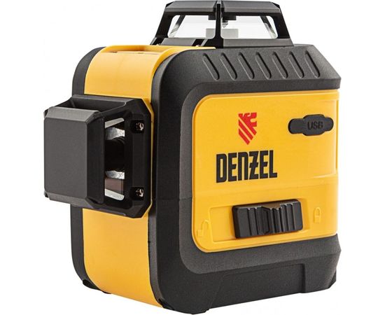 Мультипризменный лазерный уровень DENZEL LX Red 360-3 35077 – изображение 5