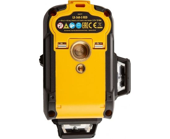 Мультипризменный лазерный уровень DENZEL LX Red 360-3 35077 – изображение 10