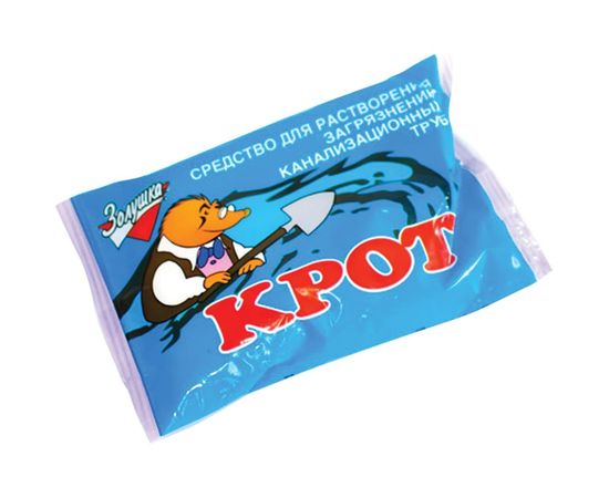 Средство для прочистки канализационных труб ЗОЛУШКА КРОТ Б34-2 603717 