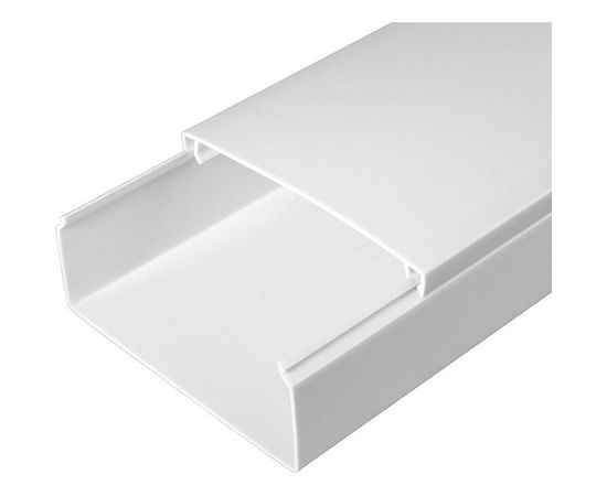 Кабель-канал Промрукав белый, 2-й замок, в полиэтилене 100х40 2-х метровый PR.0510041 